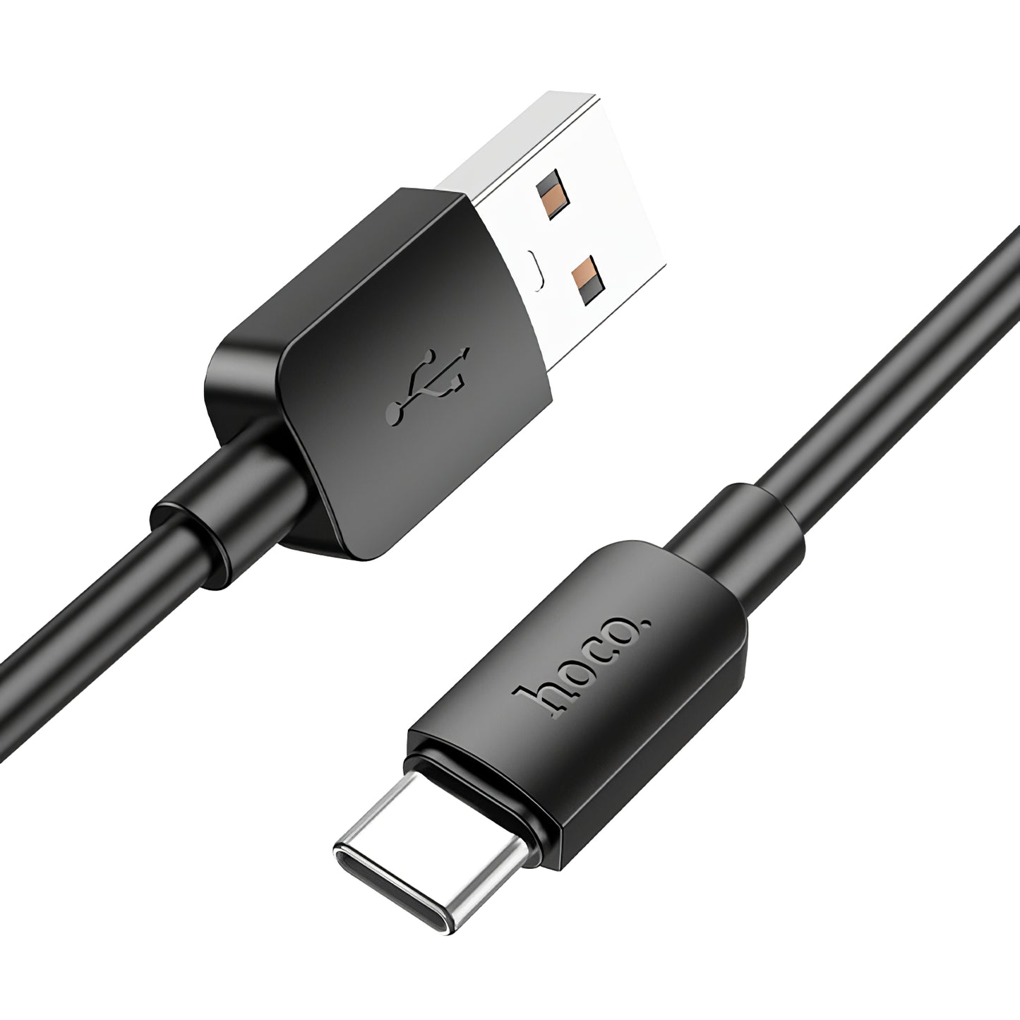 Data- og ladekabel USB-A - USB-C HOCO X96, 27W, 0.25m, Svart