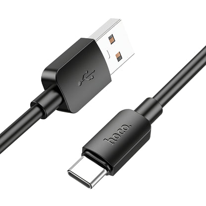 Data- og ladekabel USB-A - USB-C HOCO X96, 27W, 0.25m, Svart