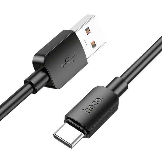 Data- og ladekabel USB-A - USB-C HOCO X96, 27W, 0.25m, Svart