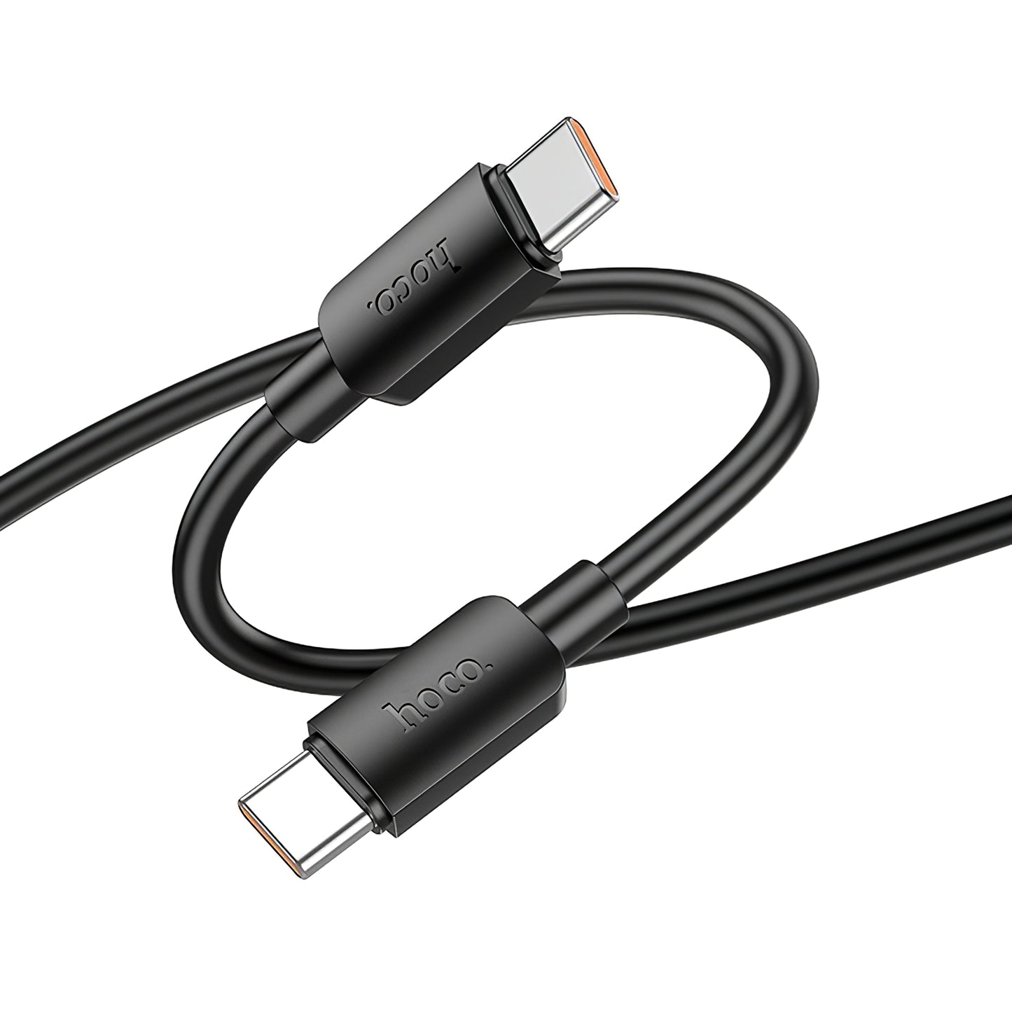 USB-C til USB-C data- og ladekabel HOCO X96, 100W, 1m, Svart