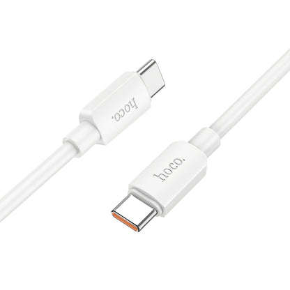 USB-C til USB-C Data- og Ladekabel HOCO X96, 100W, 1m, Hvit