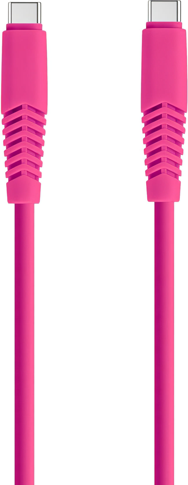 USB-C data- og ladekabel - USB-C Setty, 18W, 1,5 m, rosa KSC-C-1.526