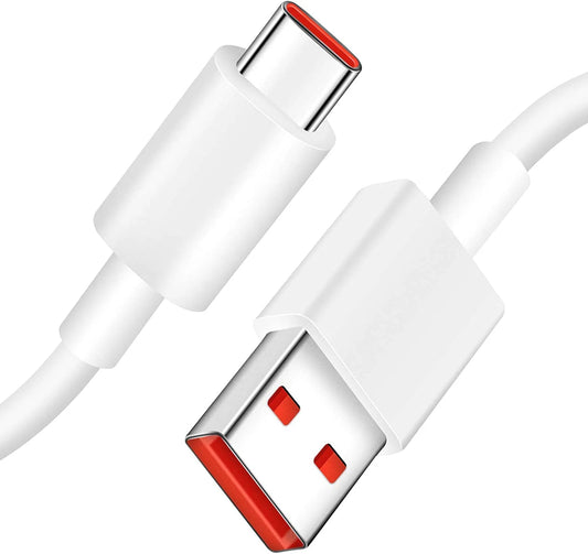 USB-A til USB-C Xiaomi Data- og Ladekabel, 60W, 1m, Hvit 4501000021PG
