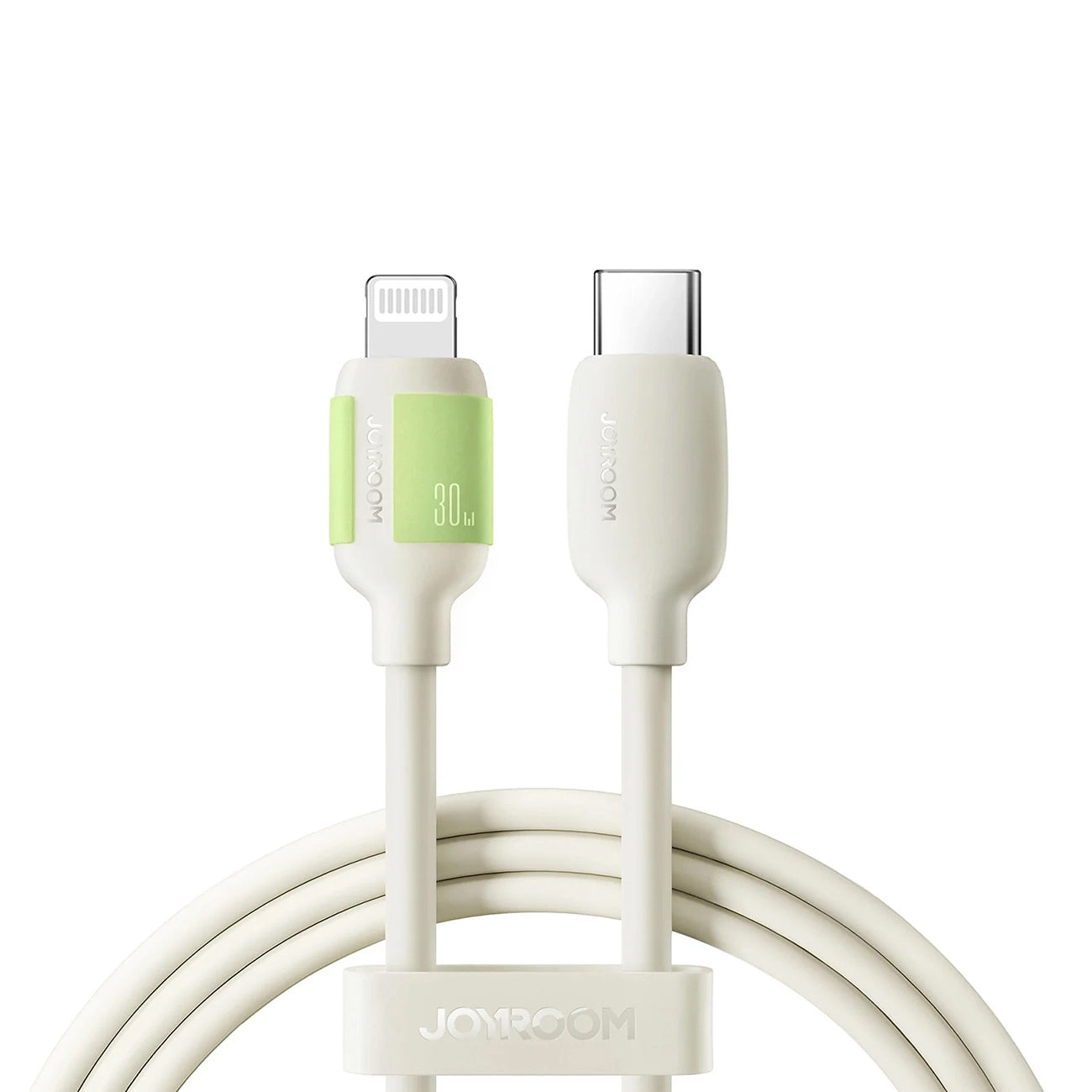 USB-C - Lightning lade- og datakabel Joyroom S-A53, 30W, 1.2m, Beige