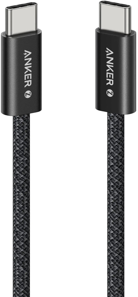 USB-C til USB-C Anker Zolo data- og ladekabel, 240W, 1m, Svart A8060H11