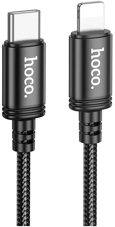 USB-C - Lightning Data- og Ladekabel HOCO X89, 27W, 2m, Svart