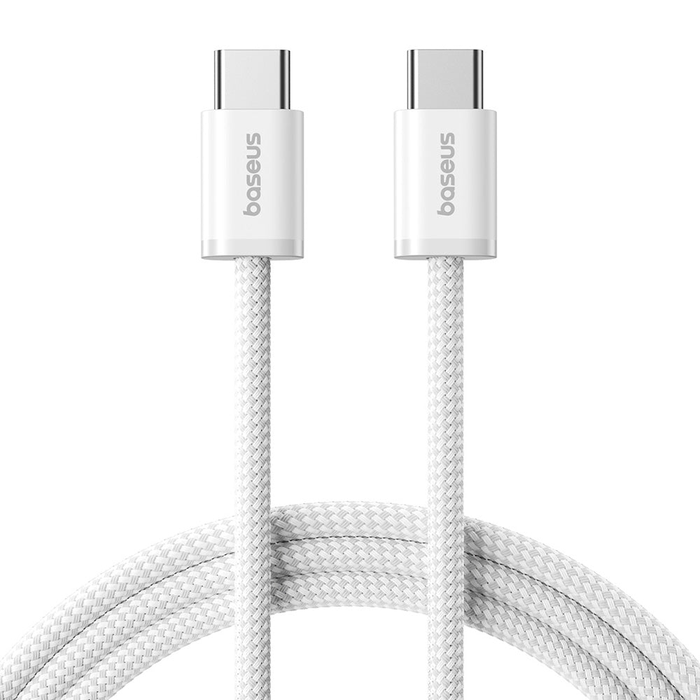 USB-C til USB-C data- og ladekabel Baseus Dynamic 4 Series, 100W, 2m, Hvit P10381400211-01