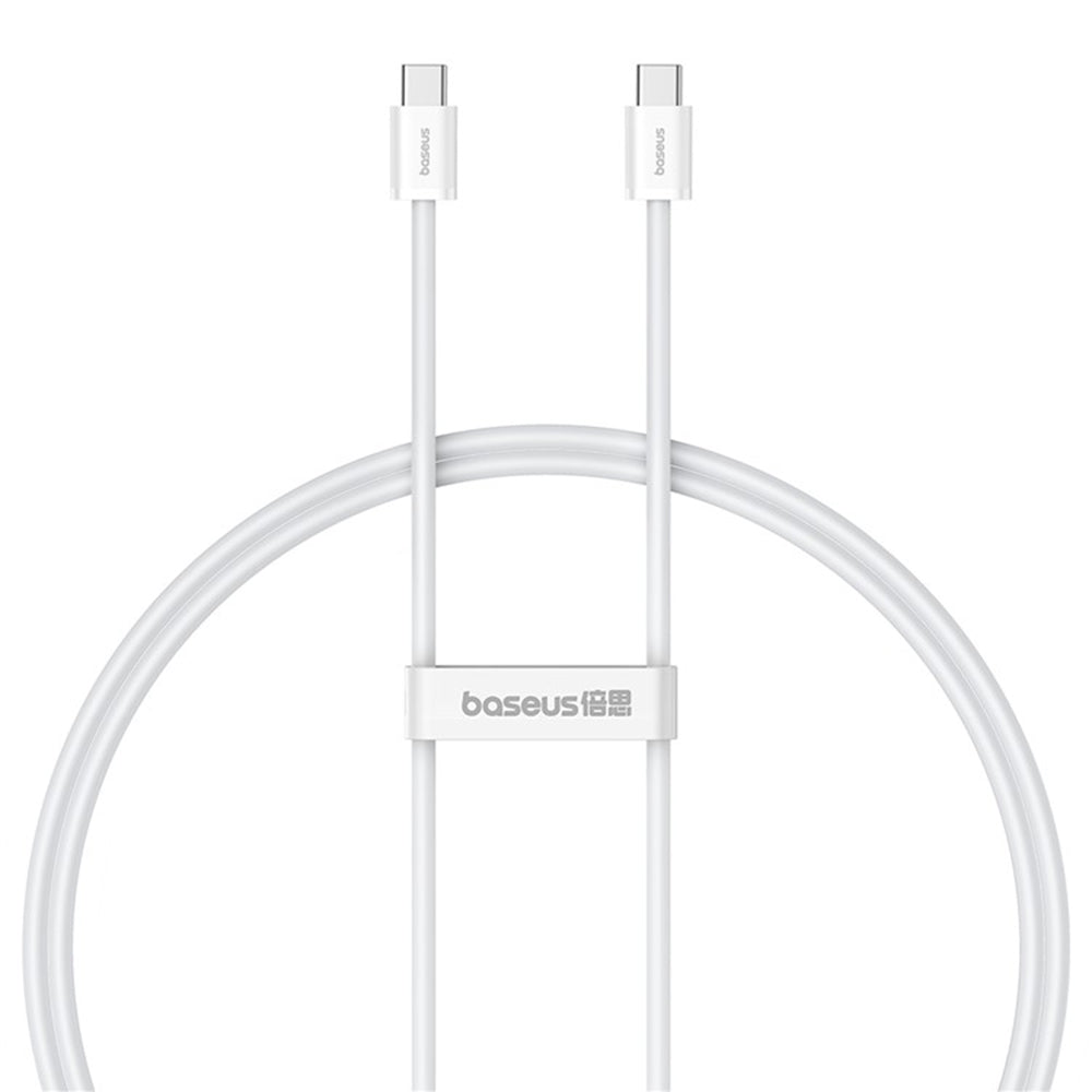 USB-C til USB-C data- og ladekabel Baseus Superior Series 2, 30W, 2m, Hvit P10365200211-01