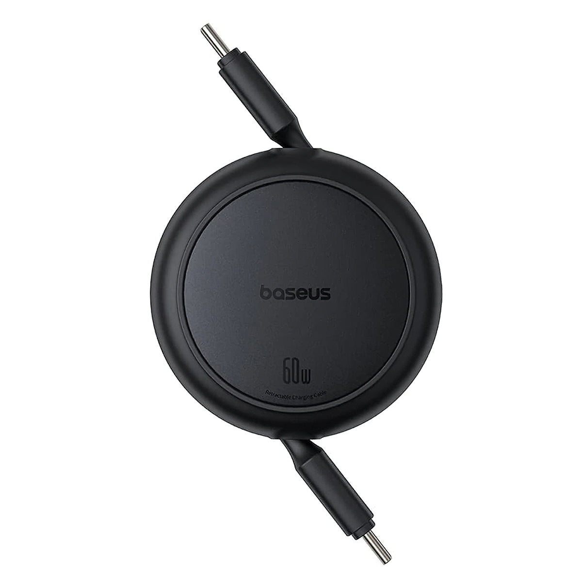 USB-C til USB-C Baseus Free2Pull Mini Retractable Data- og Ladekabel, 60W, 1m, Svart P10364500111-01