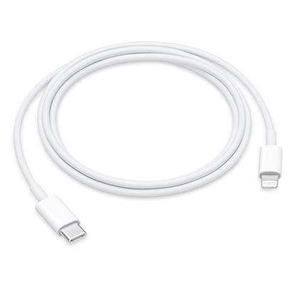 USB-C - Lightning Apple data- og ladekabel, 1m, Hvit, Swap
