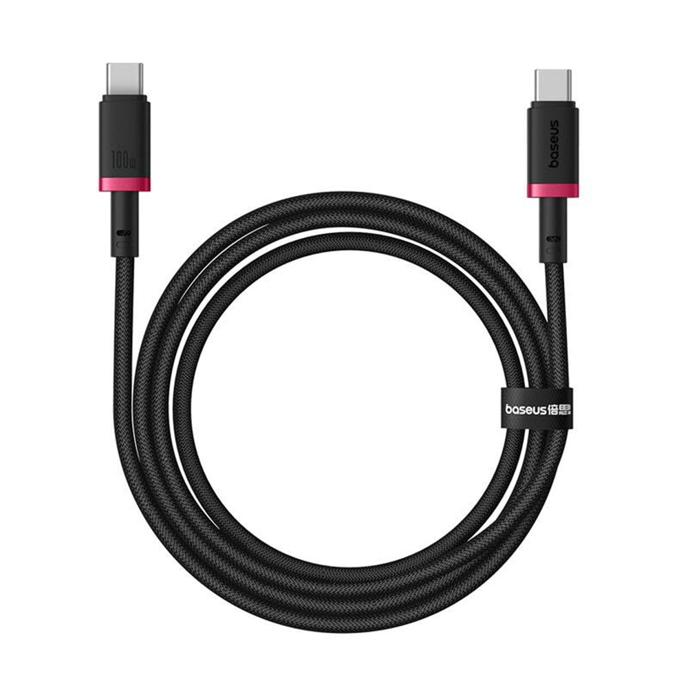 USB-C til USB-C data- og ladekabel Baseus Dura Series, 100W, 2m, Rød P10377803U01-02