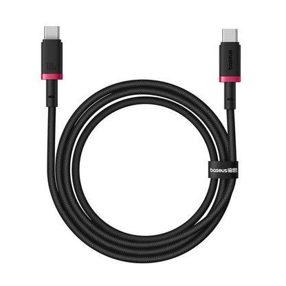 USB-C til USB-C data- og ladekabel Baseus Dura Series, 100W, 2m, Rød P10377803U01-02