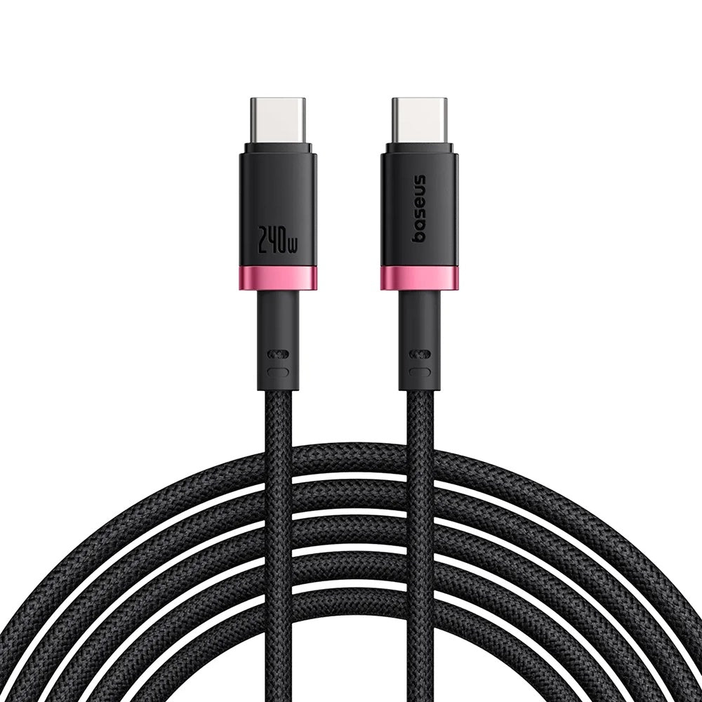 USB-C til USB-C data- og ladekabel Baseus Dura Series, 240W, 1m, Rød P10377803U03-01