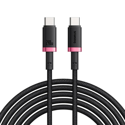 USB-C til USB-C data- og ladekabel Baseus Dura Series, 240W, 1m, Rød P10377803U03-01