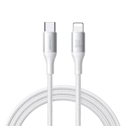 USB-C - Lightning lade- og datakabel Joyroom S-A28 Flash, 30W, 1m, Hvit
