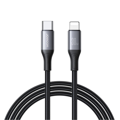 USB-C til Lightning Joyroom S-A28 Flash data- og ladekabel, 30W, 1m, Svart