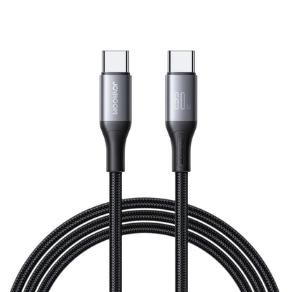 USB-C til USB-C data- og ladekabel Joyroom S-A28 Flash, 60W, 1m, Svart
