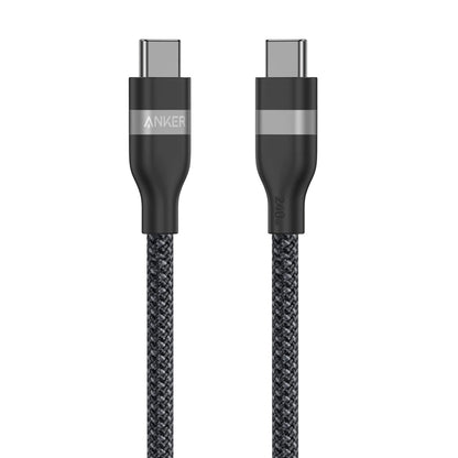 USB-C til USB-C Anker data- og ladekabel, 240W, 0.9m, Svart A82E2H11