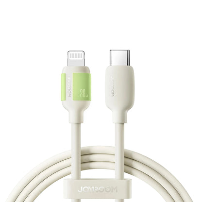 USB-C til Lightning-lade- og datakabel Joyroom S-A53, 30W, 2m, Beige
