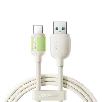 USB-A - USB-C data- og ladekabel Joyroom S-A53, 30W, 2m, Beige