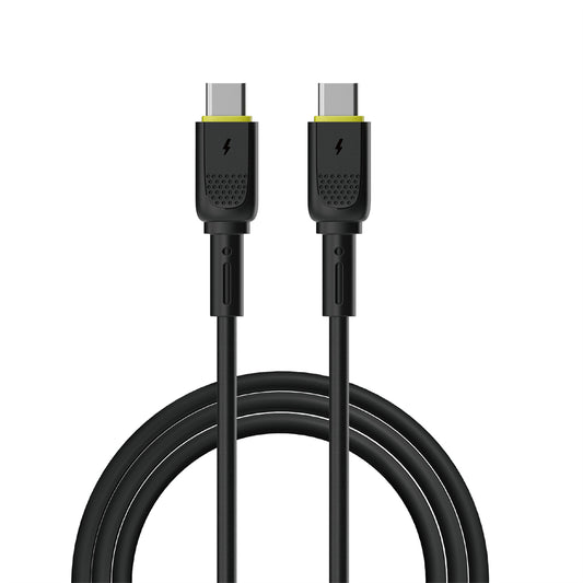 USB-C til USB-C data- og ladekabel WiWu Wi-C034, 60W, 1.2m, Svart