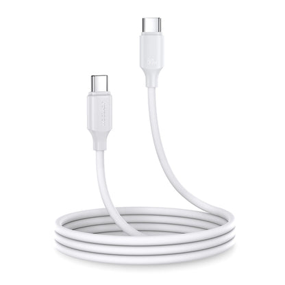 USB-C til USB-C data- og ladekabel Joyroom S-A9, 60W, 1m, Hvit