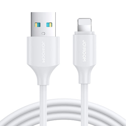 Data- og ladekabel USB-A - Lightning Joyroom S-A9, 18W, 1m, Hvit