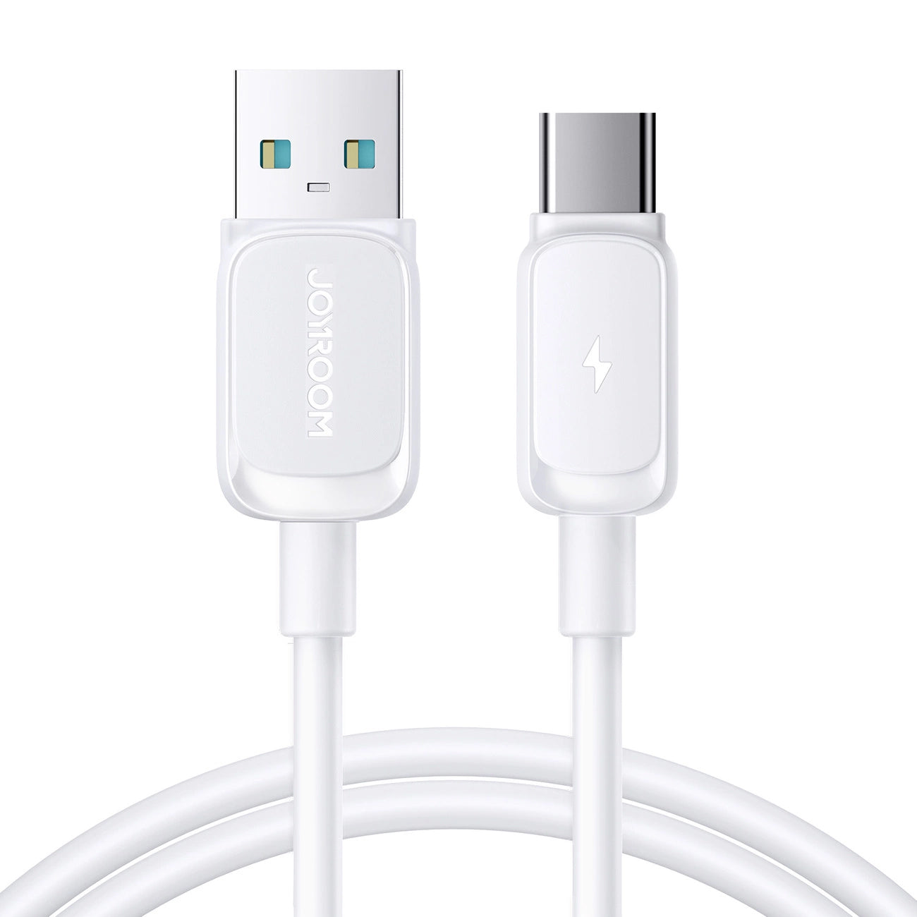 USB-A - USB-C Joyroom S-A14 data- og ladekabel, 20W, 1.2m, Hvit