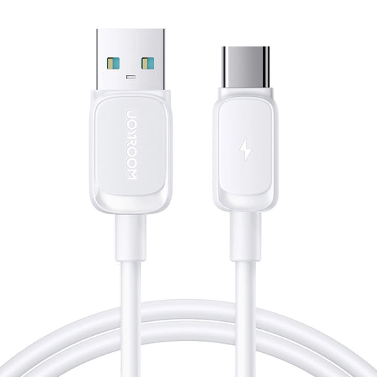 USB-A - USB-C Joyroom S-A14 data- og ladekabel, 20W, 1.2m, Hvit