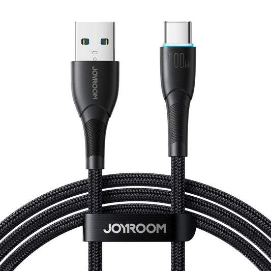 USB-A til USB-C data- og ladekabel Joyroom S-A32, 100W, 1m, Svart