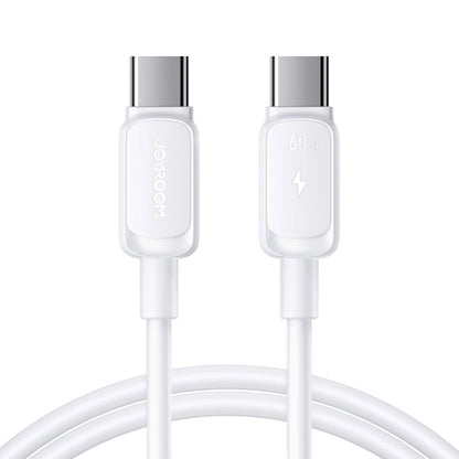 USB-C til USB-C data- og ladekabel Joyroom S-A14, 60W, 1.2m, Hvit