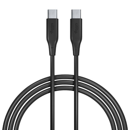 USB-C til USB-C data- og ladekabel Allity. AUC-02, 100W, 1m, Svart