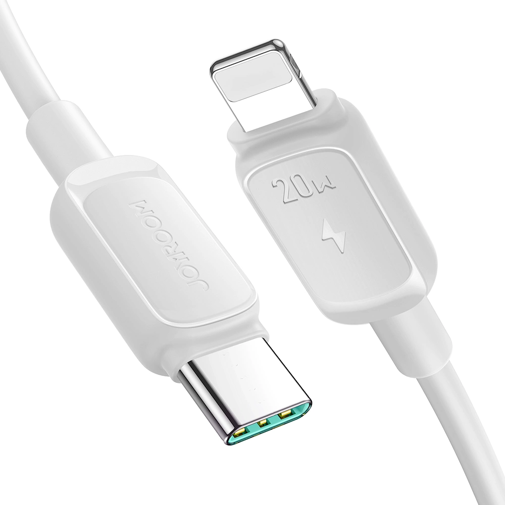 USB-C - Lightning lade- og datakabel Joyroom S-A14, 30W, 1.2m, Hvit