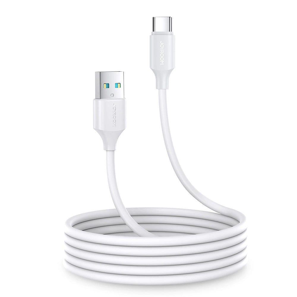 USB-A - USB-C data- og ladekabel Joyroom S-A9, 20W, 2m, Hvit