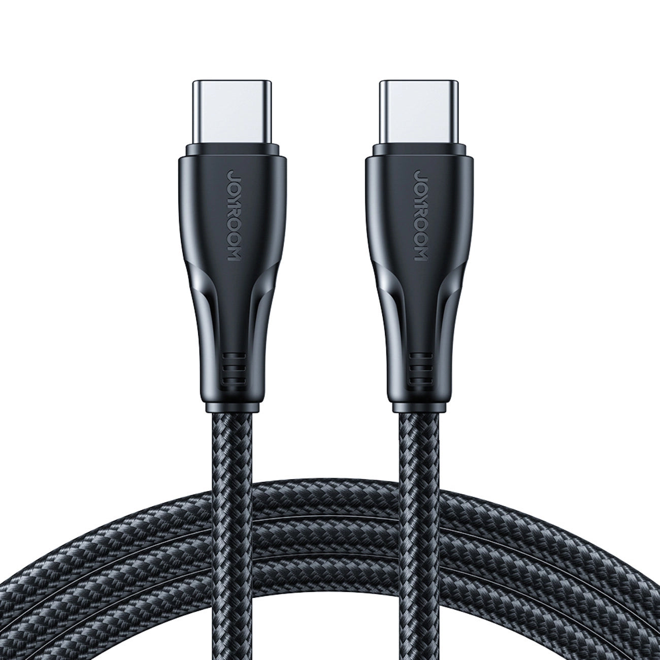 USB-C data- og ladekabel - USB-C Joyroom S-A11, 60W, 0,25m, Svart