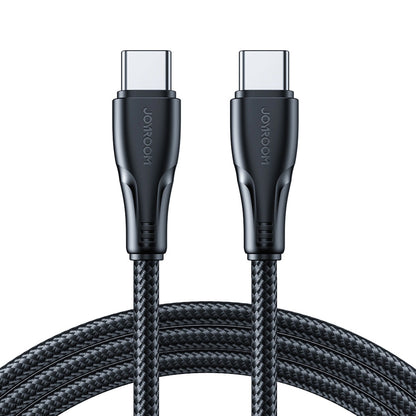 USB-C data- og ladekabel - USB-C Joyroom S-A11, 60W, 0,25m, Svart