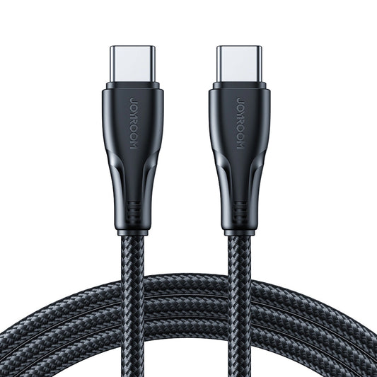 USB-C data- og ladekabel - USB-C Joyroom S-A11, 60W, 0,25m, Svart