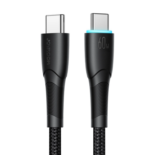 USB-C til USB-C data- og ladekabel Joyroom S-A32, 60W, 1m, Svart