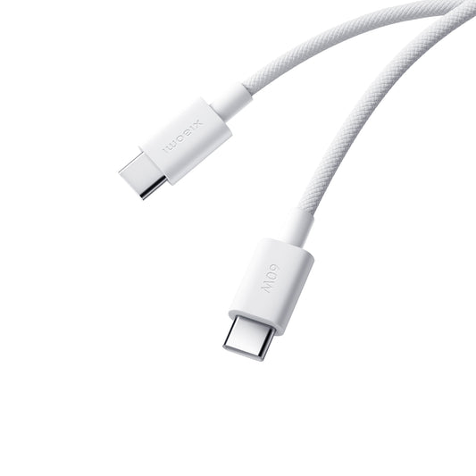 USB-C data- og ladekabel - USB-C Xiaomi, 60W, 1m, Hvit BHR0878GL