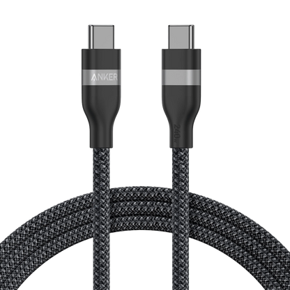 USB-C til USB-C Anker data- og ladekabel, 240W, 1.8m, Svart A82E2H12