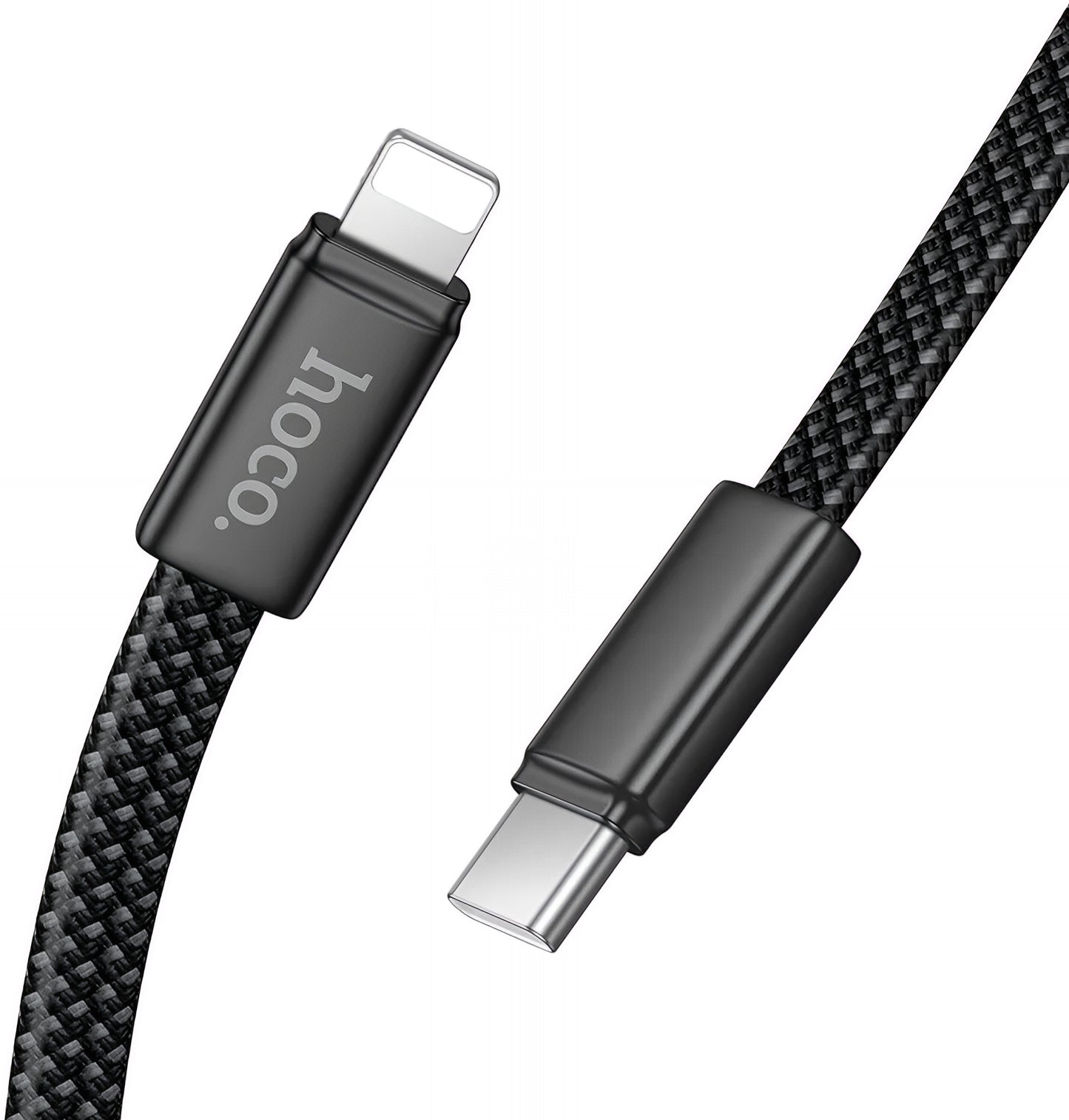 USB-C - Lightning Lade- og Datakabel HOCO X125, 30W, 1m, Svart