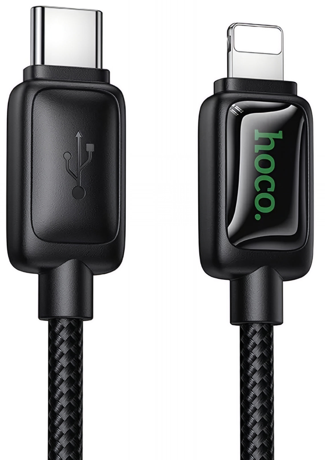 USB-C til Lightning-lade- og datakabel HOCO U146, 30W, 1.2m, Svart