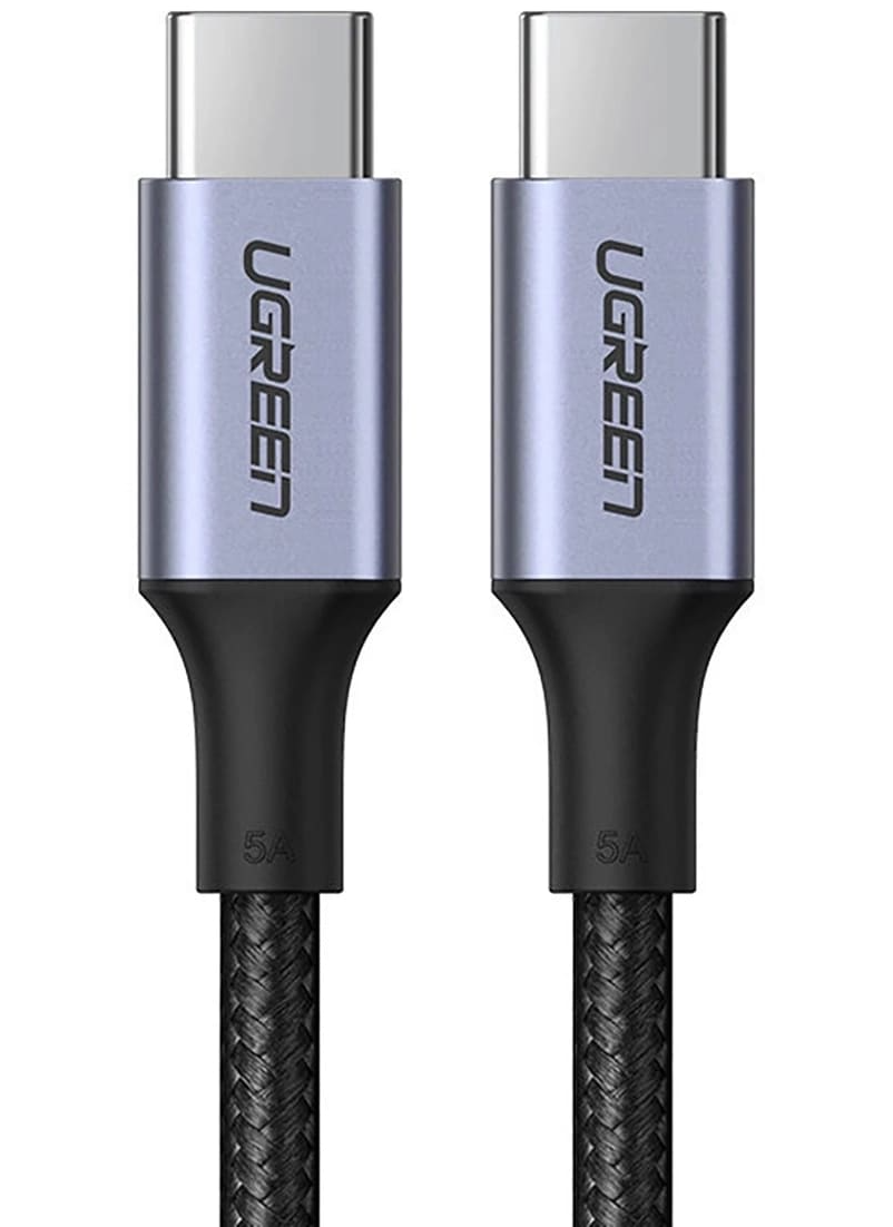 USB-C til USB-C data- og ladekabel UGREEN US316, 100W, 3m, Grå