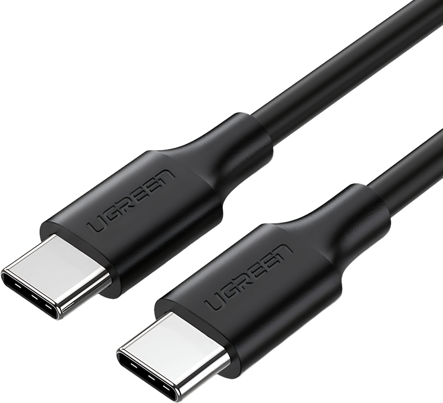 USB-C til USB-C data- og ladekabel UGREEN US286, 60W, 3m, Svart