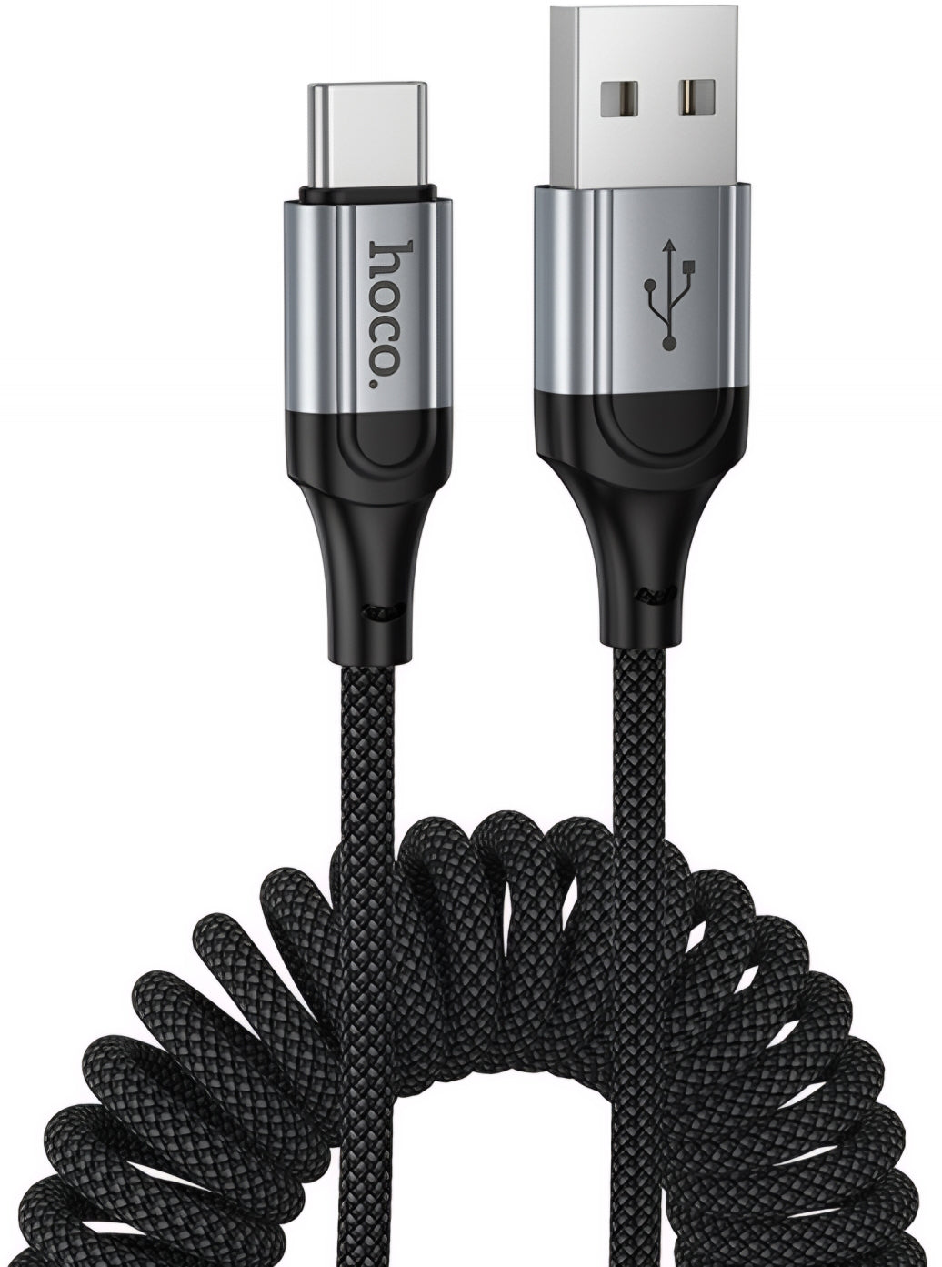 USB-A - USB-C Data- og Ladekabel HOCO X121, 18W, 1.5m, Svart