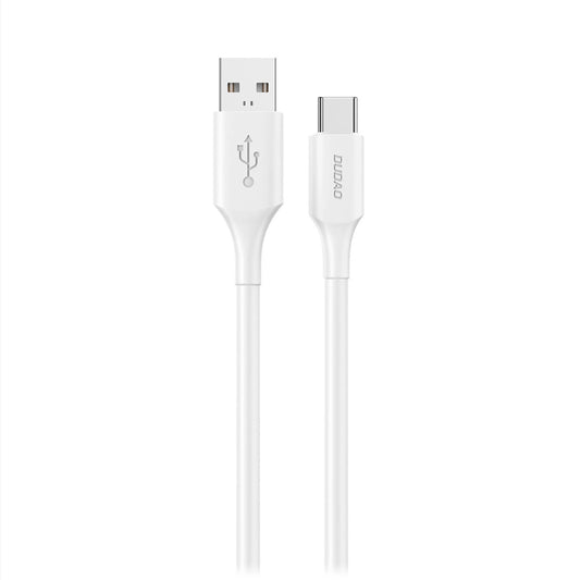 Data- og ladekabel USB-A - USB-C Dudao L2sT, 60W, 1.2m, Hvit