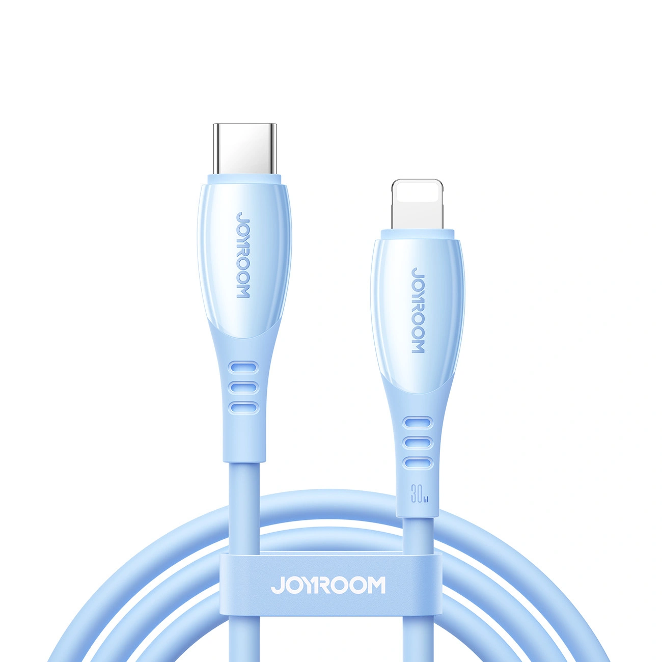 USB-C til Lightning-lade- og datakabel Joyroom S-A59 Vibrant, 30W, 1.2m, Blå