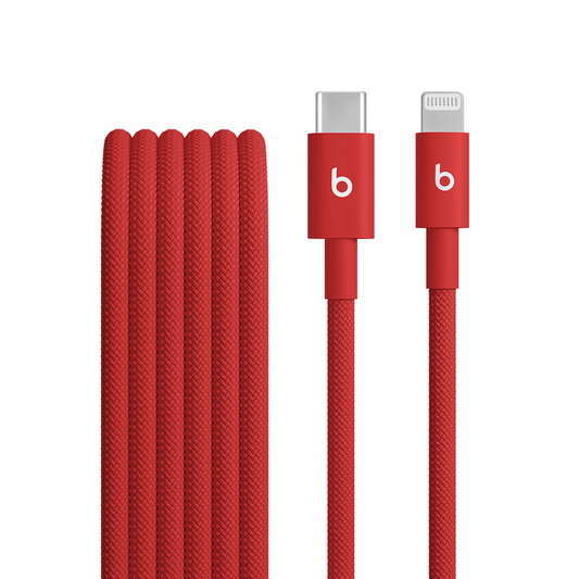 USB-C - Lightning Beats data- og ladekabel, 1.5m, Rød MFEH4ZM/A