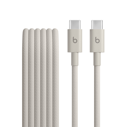 USB-C til USB-C Beats data- og ladekabel, 1.5m, Beige MDGD4ZM/A