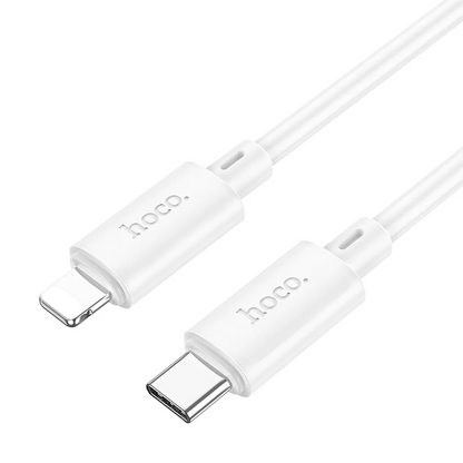 USB-C til Lightning data- og ladekabel HOCO X88, 20W, 1m, hvit